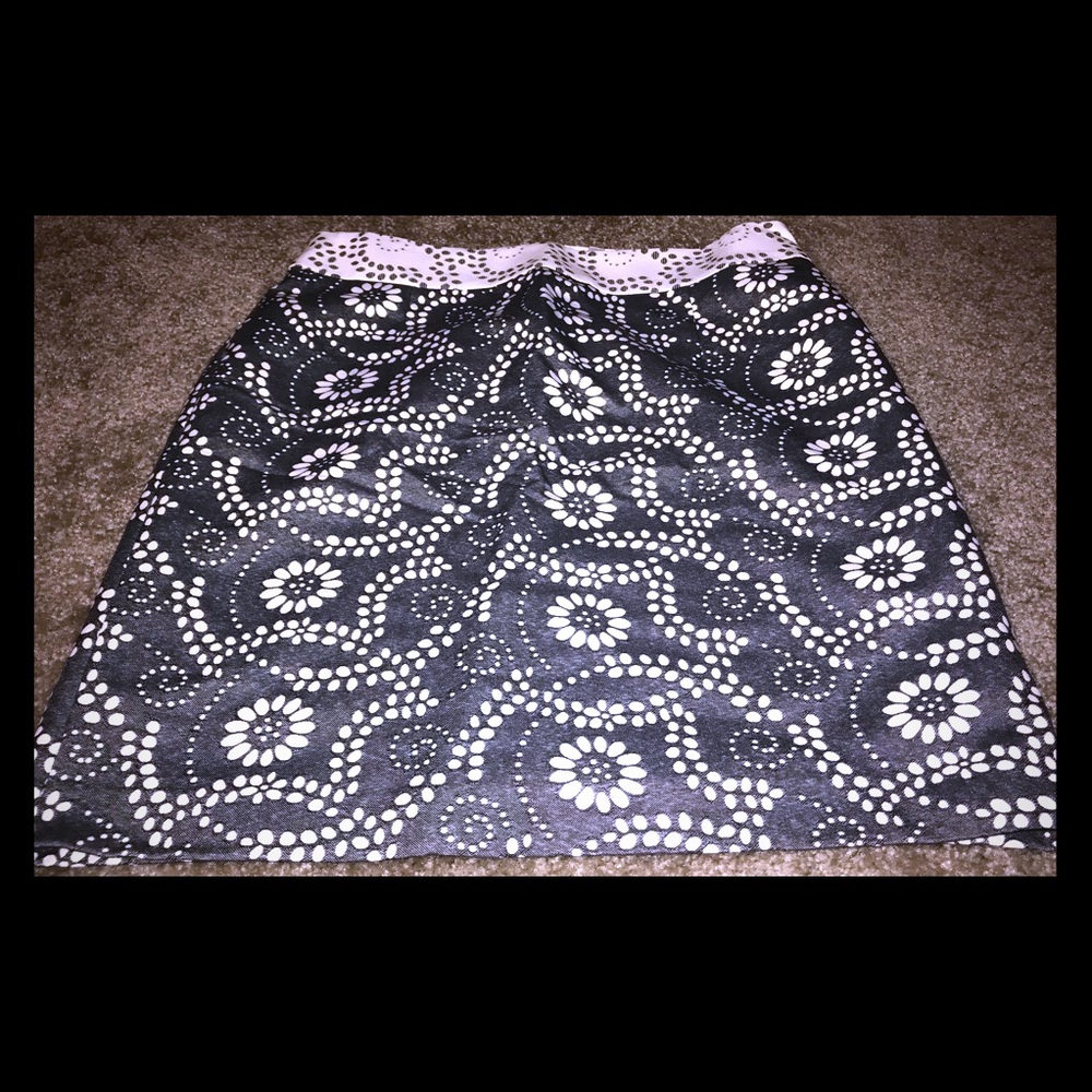 NWT Banana Republic floral print skirt